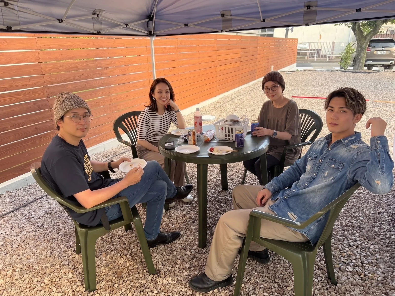 持ち込みBBQ風景